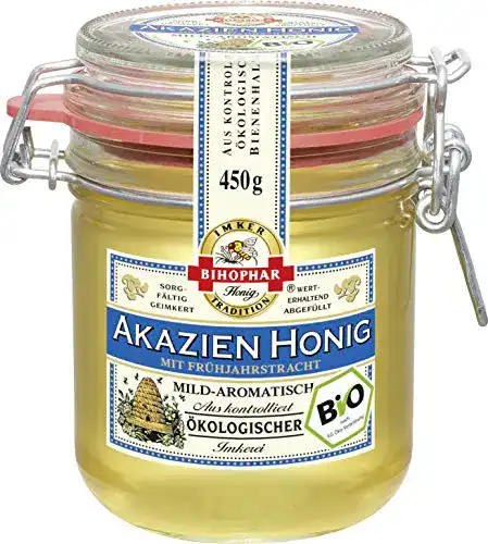 Bihophar-Honig FÜRSTEN Bihophar Bio Akazien Honig mild 450g