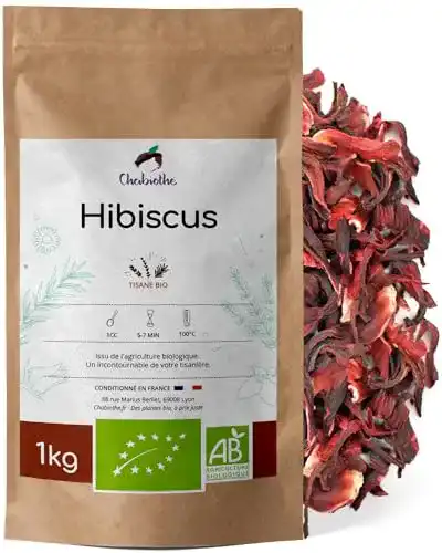 Hibiskustee Chabiothé BIO Hibiskusblüten Tee 1 kg
