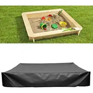 Sandkasten-Abdeckung dDanke Schwarze 95% UV-Anti