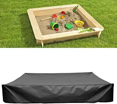 Sandkasten-Abdeckung dDanke Schwarze 95% UV-Anti