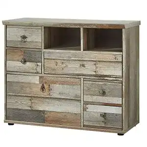 Kommode Vintage Stella Trading Bonanza, Driftwood Optik