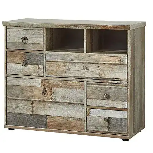 Kommode Vintage Stella Trading Bonanza, Driftwood Optik