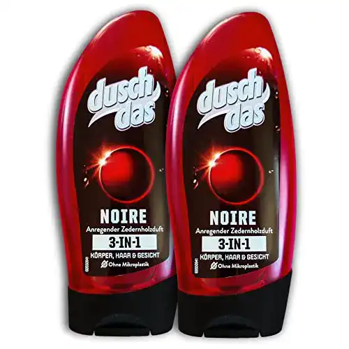 Duschgel Herren Duschdas NOIRE 2X250ML.