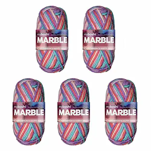 MyBoshi-Wolle myboshi Marble Happy-Smile-Wolle, Farbverlauf