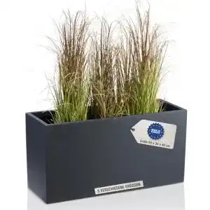 Pflanzkübel (Fiberglas) DECORAS Pflanztrog Blumentrog VISIO