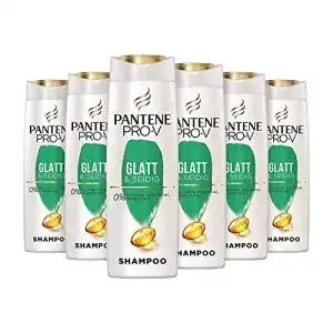 Glättendes Shampoo Pantene Pro-V Glatt & Seidig, 6er Pack