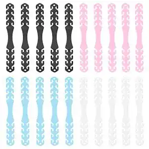 Maskenhalter ZITFRI 20Pcs verstellbar Mundschutzverlängerung