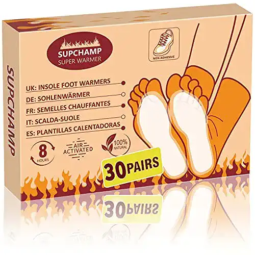 Wärmesohle Supchamp Sohlenwärmer, 6 oder 30 Paar
