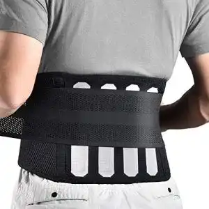 Rückenbandage FREETOO mit Stützstreben, verstellbare Zuggurte