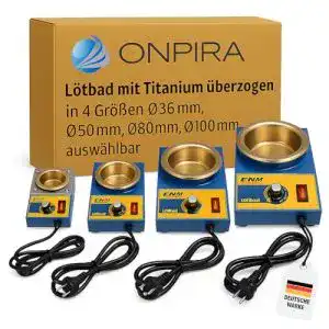 Lötbad ONPIRA mit Titanium überzogen in 4 Grössen