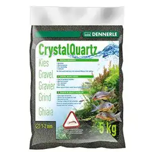 Aquarium-Kies Dennerle Aquarienkies Diamantschwarz 5 kg