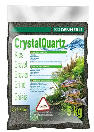 Aquarium-Kies Dennerle Aquarienkies Diamantschwarz 5 kg
