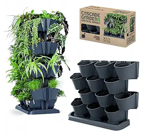 Pflanzturm rgvertrieb Blumentopf 12er Set Vertikaler Garten