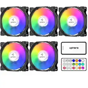 upHere-Lüfter upHere C8123-5 120mm RGB LED Geräuscharm