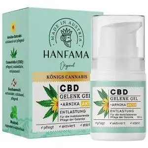 CBD-Gel HANFAMA CBD Gelenk Gel 100% natürliches Arnika Gel