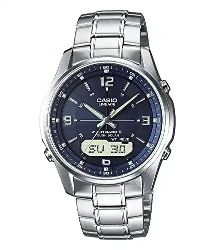 Funk-Solaruhr Herren Casio Wave Ceptor Solar-und Funkuhr