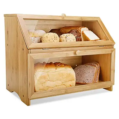 Brotkasten (Holz) Leader Accessories Brotkasten Bambus