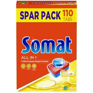 Spülmaschinentabs Somat All in 1 Spülmaschinen Tabs, 110 Tabs