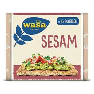Wasa-Knäckebrot Wasa Knäckebrot Sesam, 12 x 200g