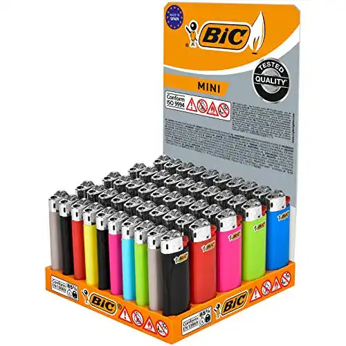 Die beste Einwegfeuerzeug BIC Mini Flint, in verschiedenen Farben, 50 Stück 2026 Test Bestseller Einwegfeuerzeug BIC Mini Flint, in verschiedenen Farben, 50 Stück
