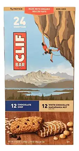 Clif-Riegel CLIF Bar Variety Pack with Chocolate Chip and White