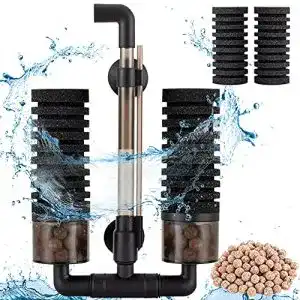 Innenfilter Aquarium 60l hygger Schwammfilter, bis 150 Liter