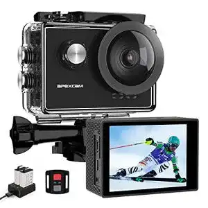 Unterwasserkamera Apexcam Pro Action Cam 4K 60fps WiFi 20MP