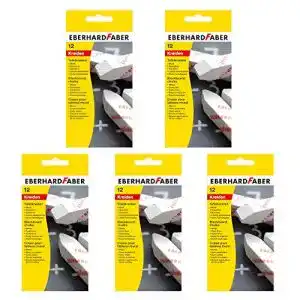 Tafelkreide Eberhard Faber 525000 Wand 12er Stück, weiß (5)