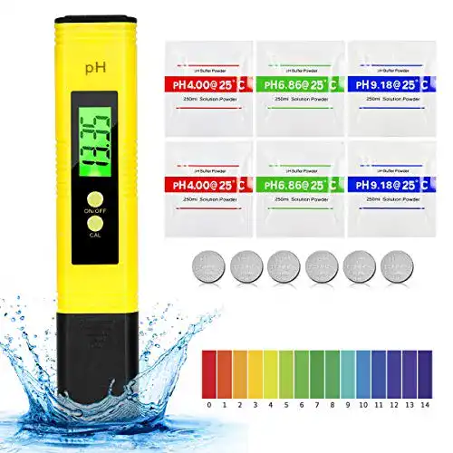pH-Messgerät Mture PH Messgerät, Digital PH Wert LCD Anzeige