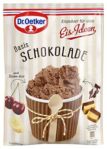 Eispulver Dr. Oetker Schokolade, 16er Pack (16 x 116 g)