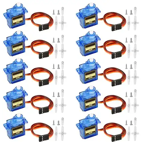 SG90-Servo Queta 10 Psc SG90 Micro Servo Motor 9G für RC
