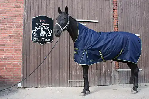 Winterdecke Pferd time4horses 1200Denir High Neck 300g
