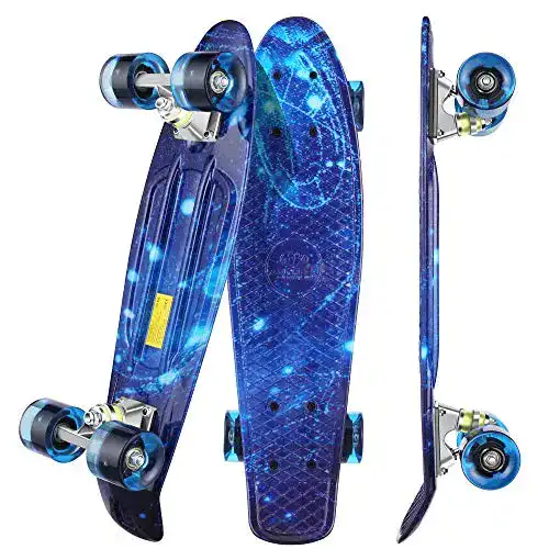Penny-Board WeSkate Kinder Retro Skateboard 22″ 55cm Mini