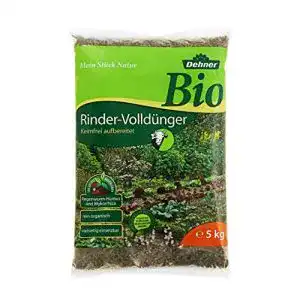 Rinderdung Dehner Bio Rindervolldünger, 5 kg, für ca. 30 qm