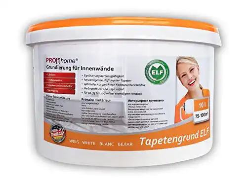 Tapetengrund (Weiß) PRO[f]home ® – Tapetengrund ELF weiß 10 L