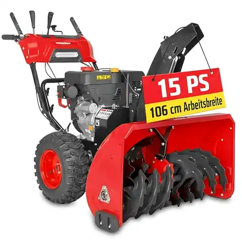 Die beste Benzin-Schneefräse Hecht 9542 SQ, 106cm Arbeitsbreite, 11 kW 2026 Test Bestseller Benzin-Schneefräse Hecht 9542 SQ, 106cm Arbeitsbreite, 11 kW