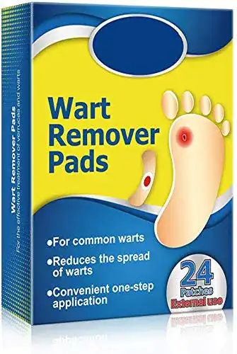 Warzenpflaster DongEr Wart Remover, Corn Remover Pads, 24 pcs