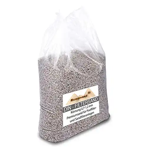 Filtersand Samore 25 kg für Sandfilteranlagen Quarzsand 0,7-1,2