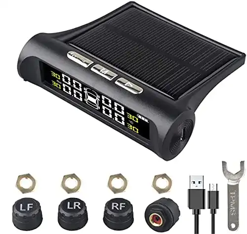 Reifendruck-Kontrollsystem EasyFire TPMS Solar Universal Wireless