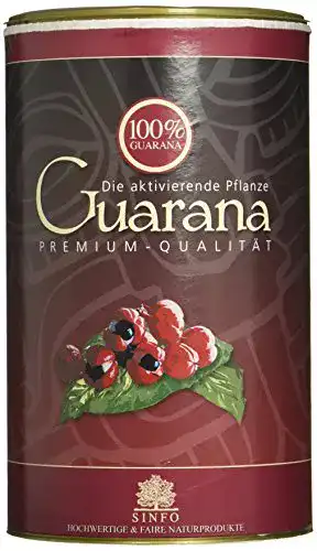 Guarana Sinfo Bio-pulver aus Brasilien, aktivierend, 500 g