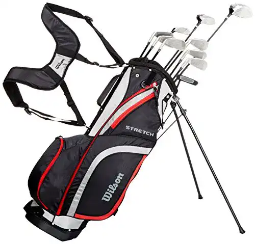 Wilson-Golfset Wilson Anfänger-Komplettsatz, 10 Golfschläger