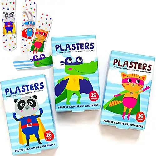 Kinderpflaster Jellyworks Kinder Superhelden Pflaster x32 Streifen