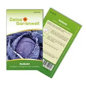 Kohl-Samen Deine Gartenwelt Rotkohl Roodkop 2 Samen