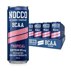 Energy-Drink(s)-ohne-Zucker NOCCO BCAA Energy Drink, 24x