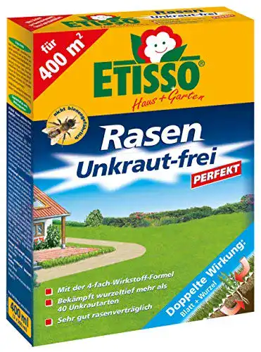 Unkrautvernichter Etisso Unkraut Frei Perfekt, 2 x 200 ml für 400 m²