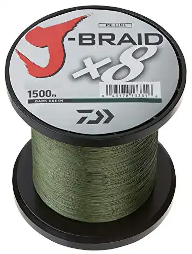 Die beste Daiwa geflochtene Schnur Daiwa J-Braid X8 0,24mm 18Kg 1500m Green 2026 Test Bestseller Daiwa geflochtene Schnur Daiwa J-Braid X8 0,24mm 18Kg 1500m Green