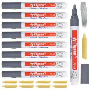 Fugenstift GotechoD Grau 8 Stück Bad Fugenmörtel Grau