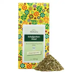 Schafgarbentee Herbaria Schafgarbenkraut, 100 g Tüte, Bio