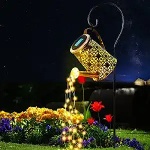 Gießkanne mit Lichterkette Ceboic Solar, Außen Solar LED Licht