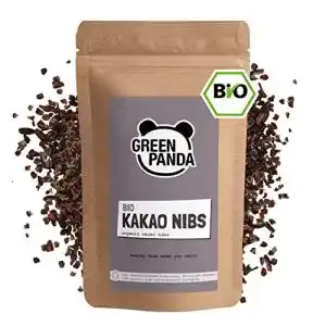 Kakaonibs Green Panda ® Bio Kakao Nibs ohne Zucker, 250g
